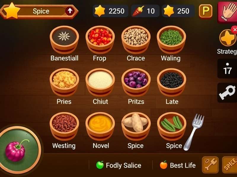 Pepper Pioneers Cumin Rampage gameplay screenshot showing spice collection